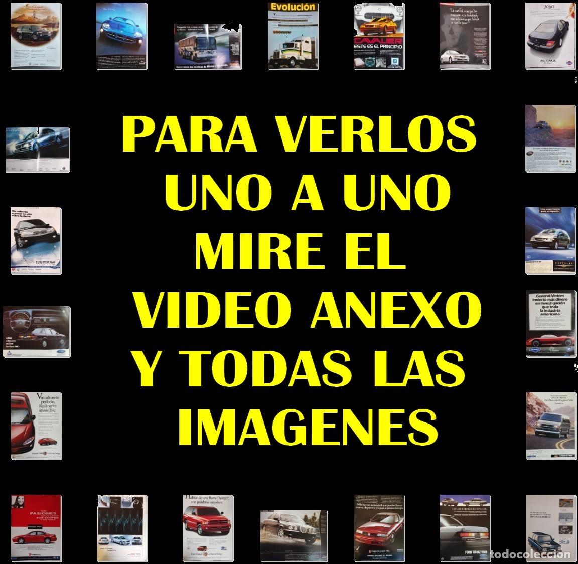 Otros Art&iacute;culos de Coleccionismo en Papel: Gran coleccion de 1,200 + carteles y afiches antiguos de Autos A&ntilde;o. 1906-2000 MIRE EL VIDEO ANEXO