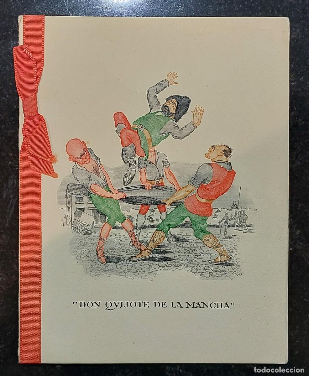 Otros Art&iacute;culos de Coleccionismo en Papel: DON QUIJOTE DE LA MANCHA. TARJETA FELICITACI&Oacute;N NAVIDAD Y A&Ntilde;O NUEVO