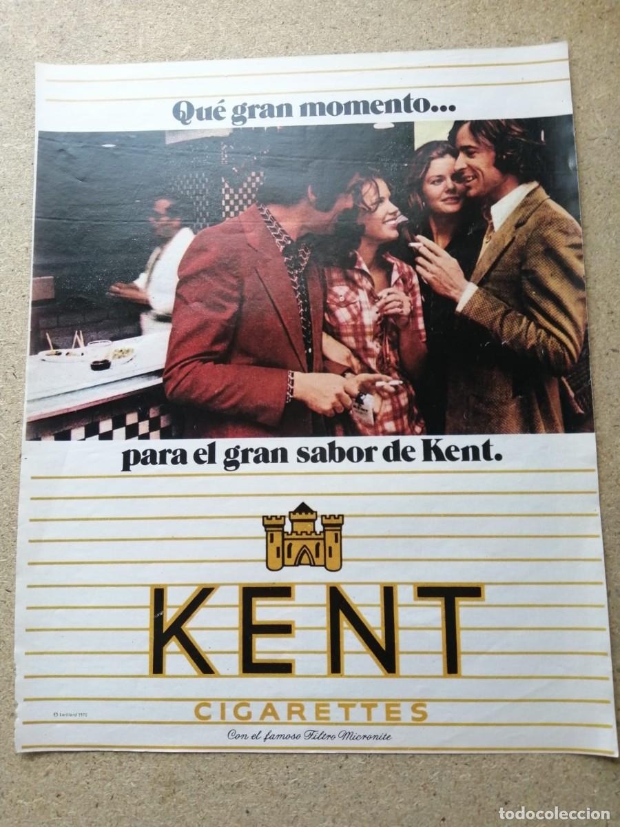 Otros Art&iacute;culos de Coleccionismo en Papel: ANUNCIO. CIGARRILLOS KENT