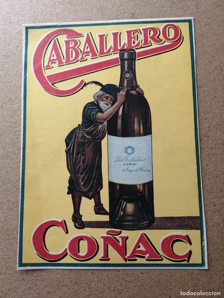 Otros Art&iacute;culos de Coleccionismo en Papel: ANUNCIO. CO&Ntilde;AC CABALLERO