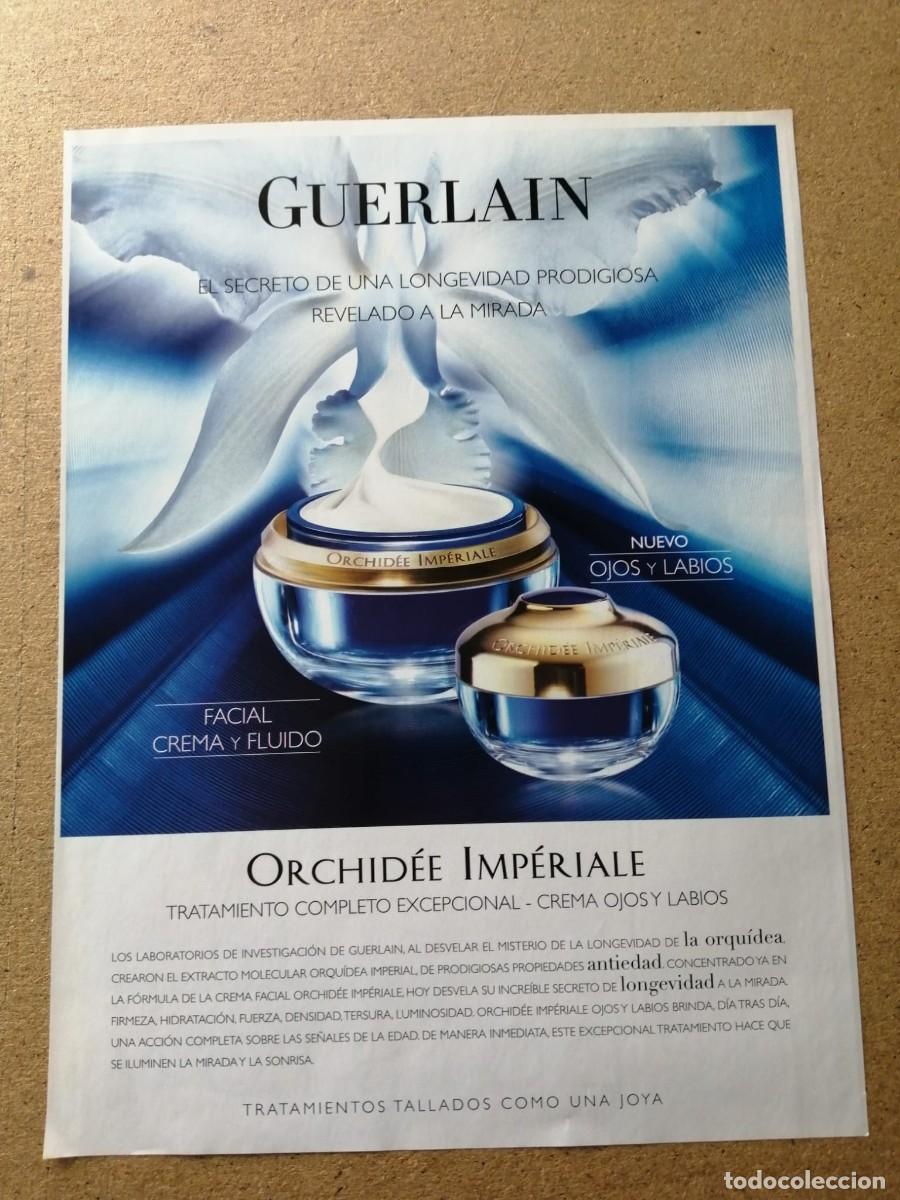 Otros Art&iacute;culos de Coleccionismo en Papel: ANUNCIO. ORCHIDEE IMPERIALE, DE GUERLAIN