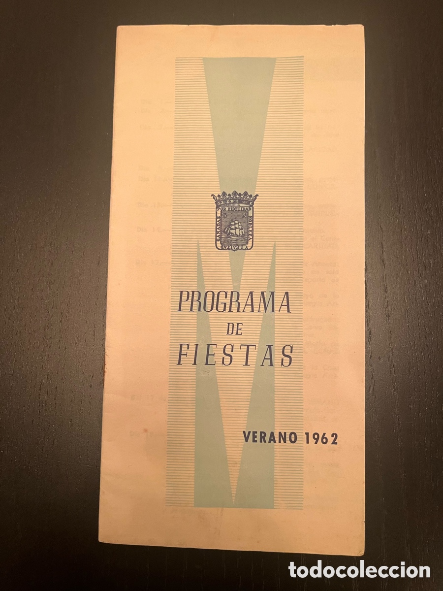 Otros Art&iacute;culos de Coleccionismo en Papel: Programa de fiestas Guip&uacute;zcoa, 1962
