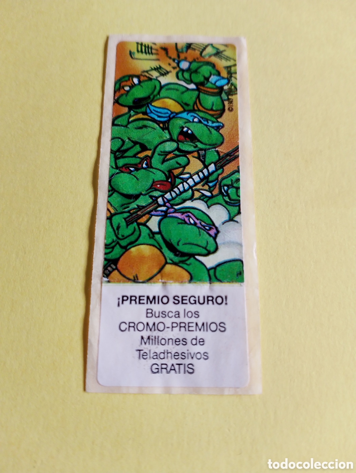 Otros Art&iacute;culos de Coleccionismo en Papel: Chicles tortugas chicles