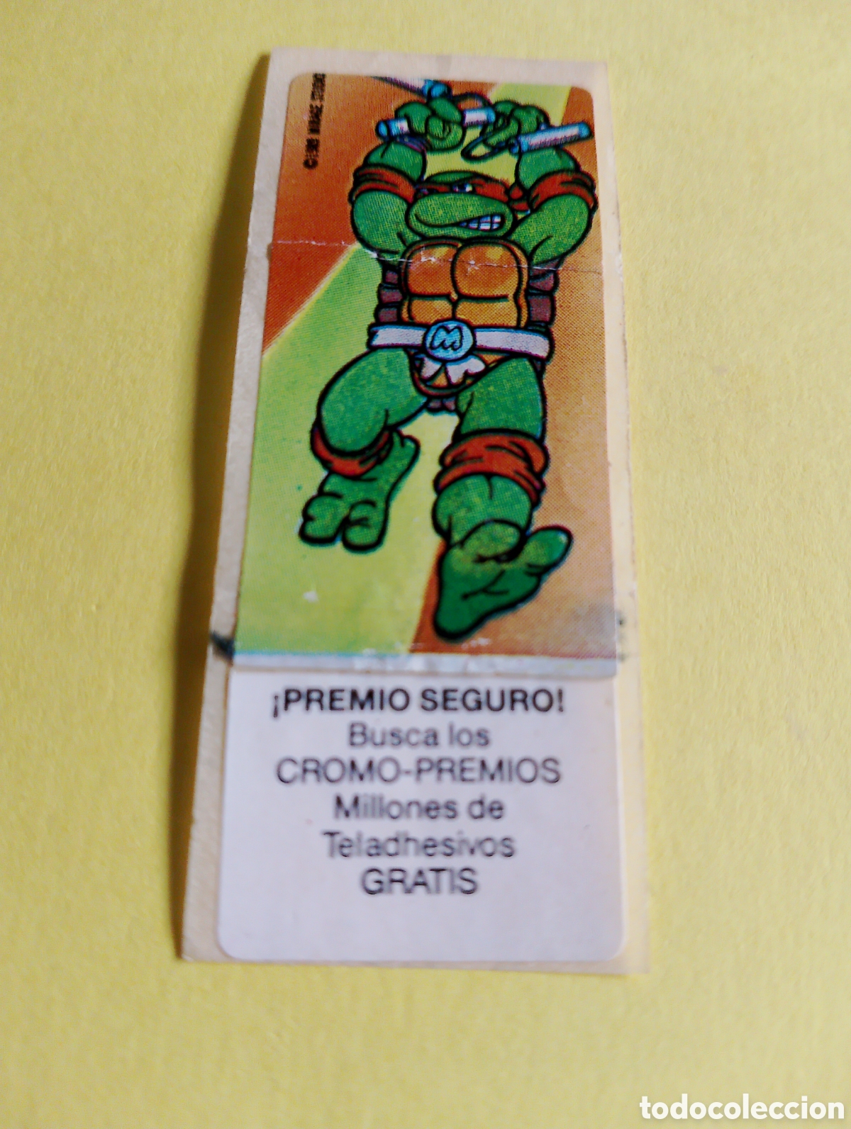 Otros Art&iacute;culos de Coleccionismo en Papel: Chicles tortugas chicles