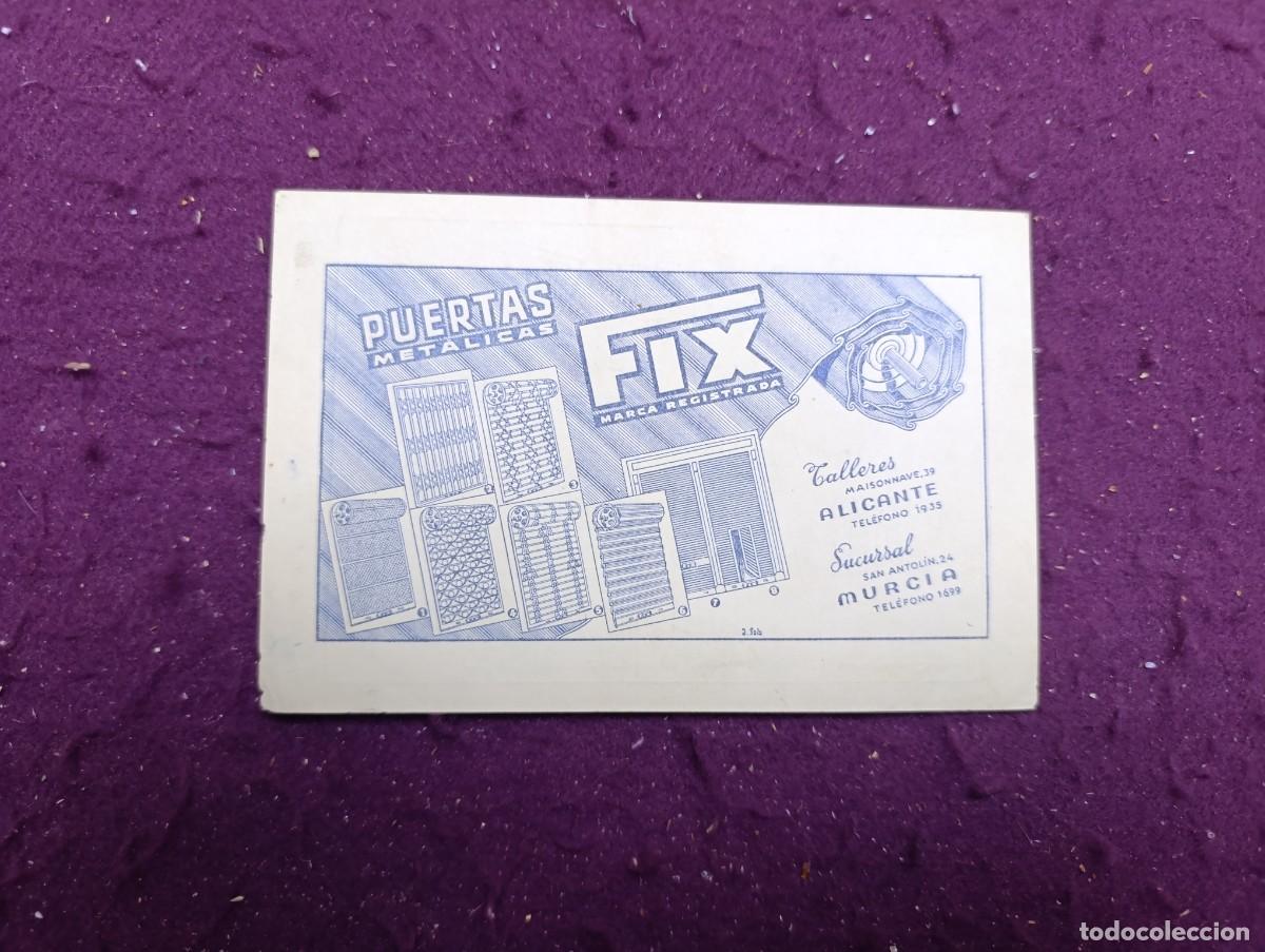 Otros Art&iacute;culos de Coleccionismo en Papel: Antigua Publicidad en papel, de puertas met&aacute;licas, FIX