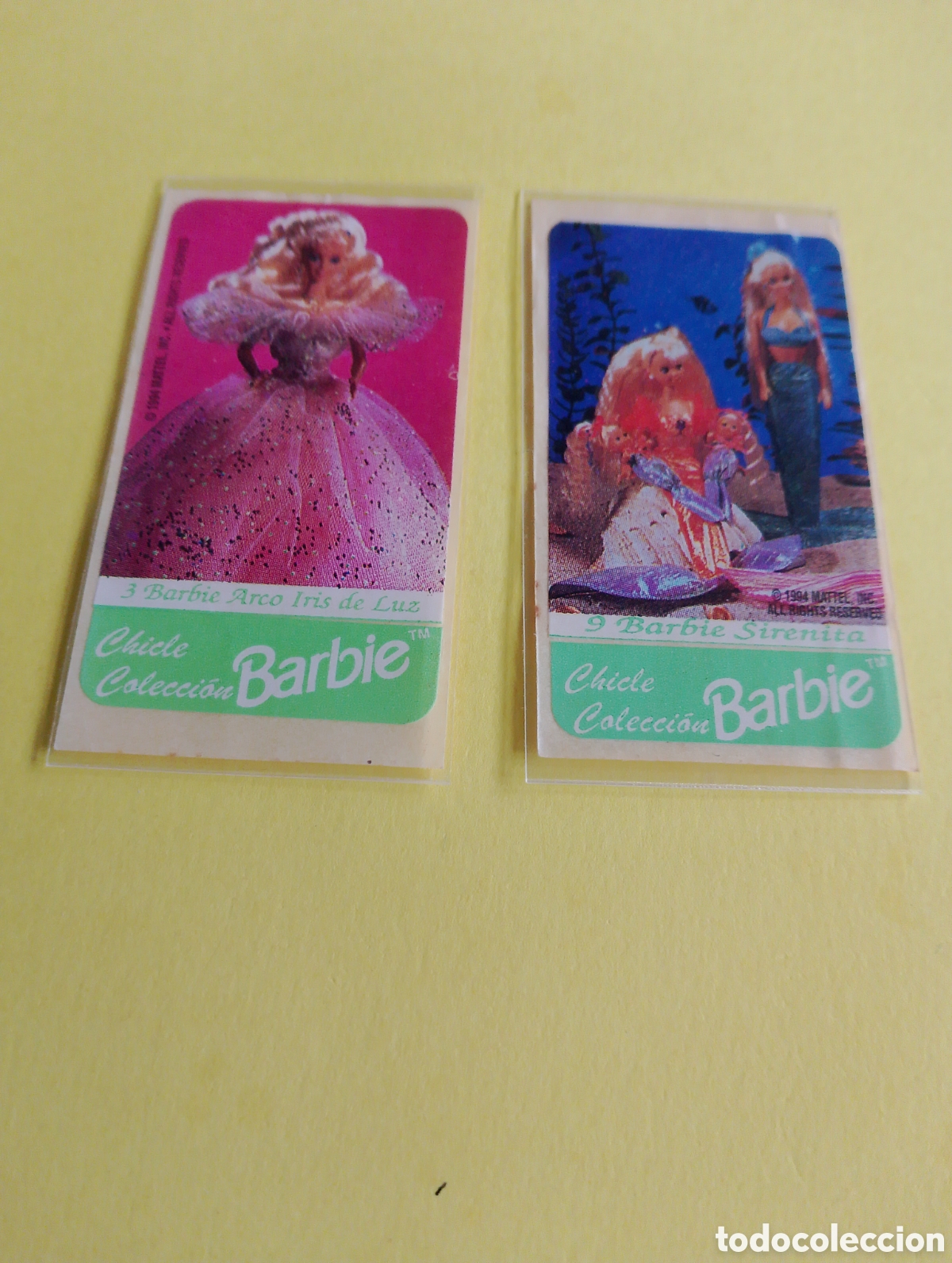Otros Art&iacute;culos de Coleccionismo en Papel: Chicles Barbie, chicles