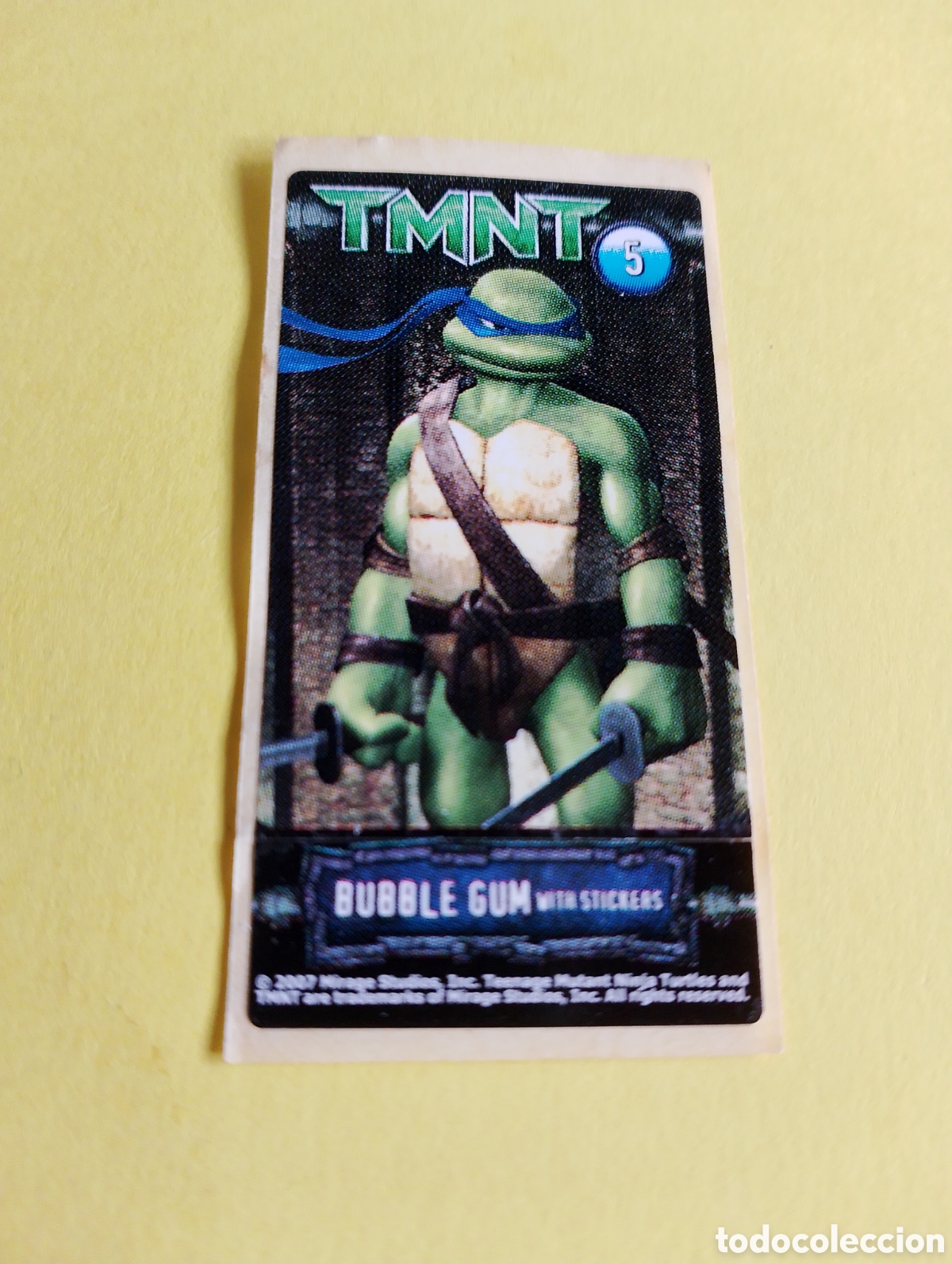 Otros Art&iacute;culos de Coleccionismo en Papel: Chicles tortugas 5, chicles
