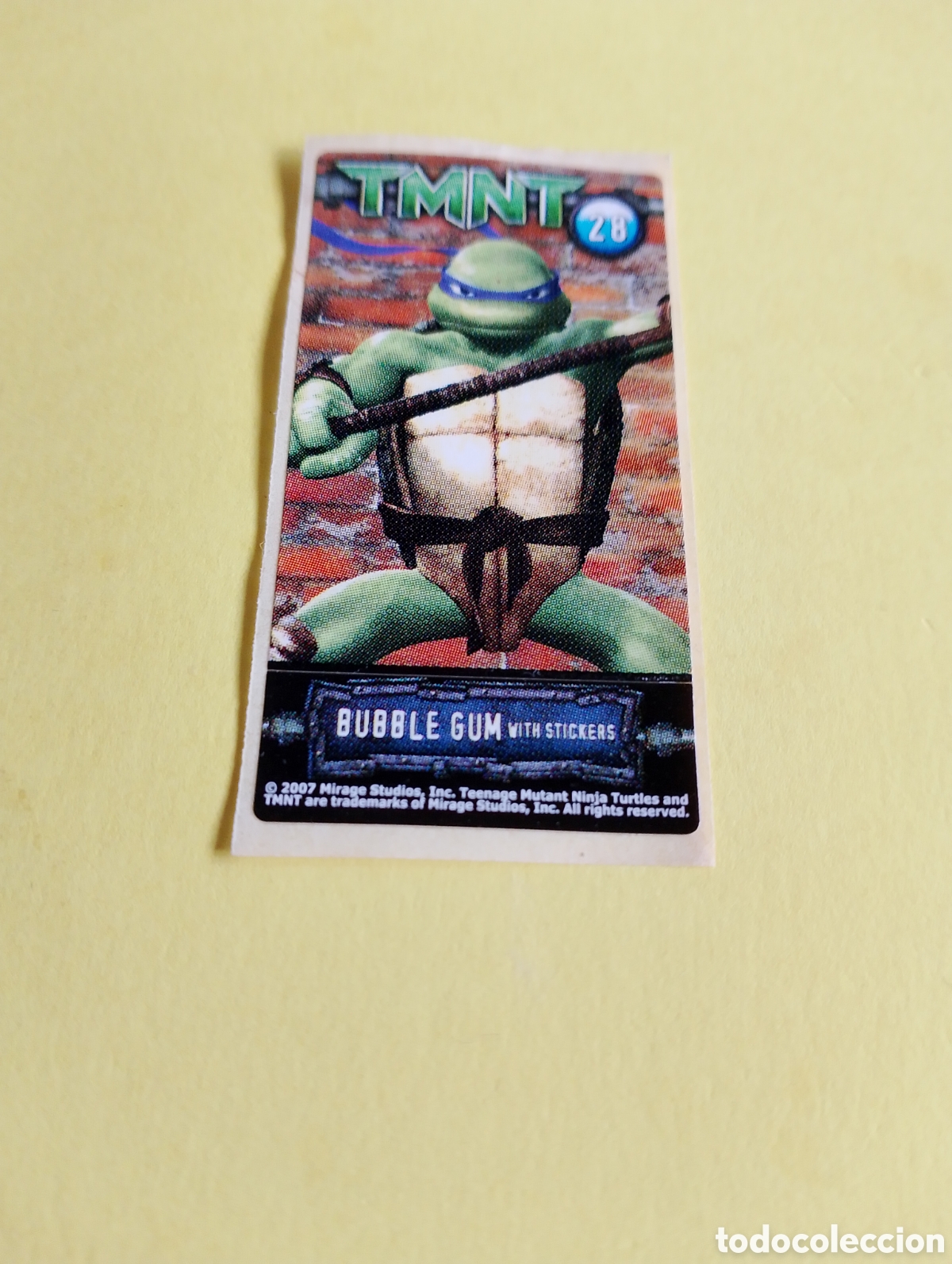 Otros Art&iacute;culos de Coleccionismo en Papel: Chicles tortugas 28, chicles