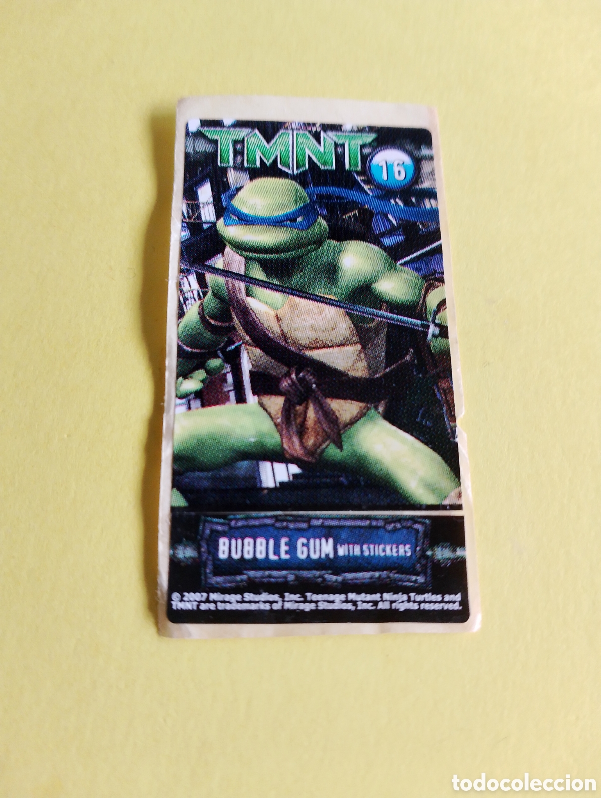 Otros Art&iacute;culos de Coleccionismo en Papel: Chicles tortugas 16, chicles