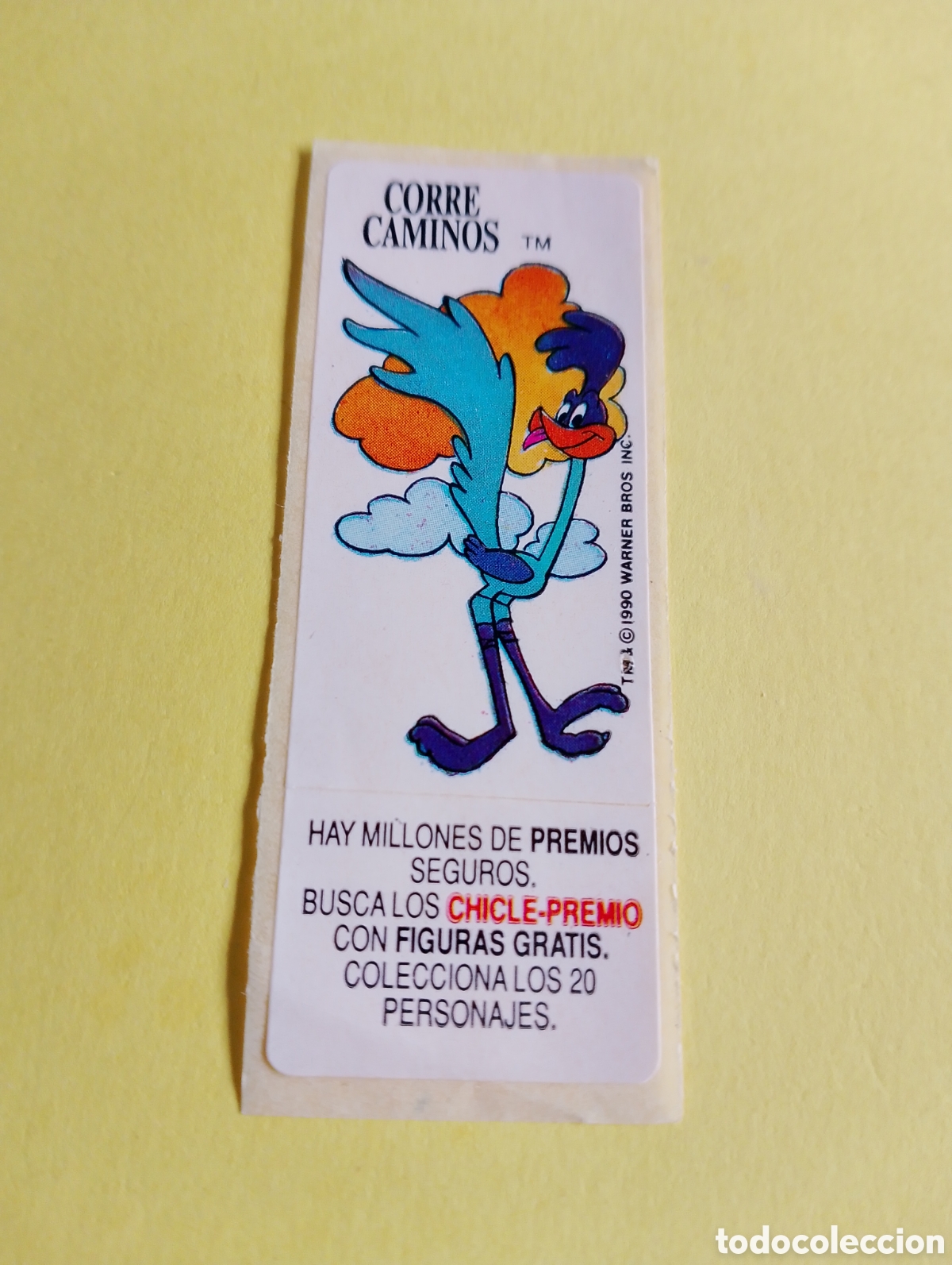 Otros Art&iacute;culos de Coleccionismo en Papel: Chicles correcaminos chicles
