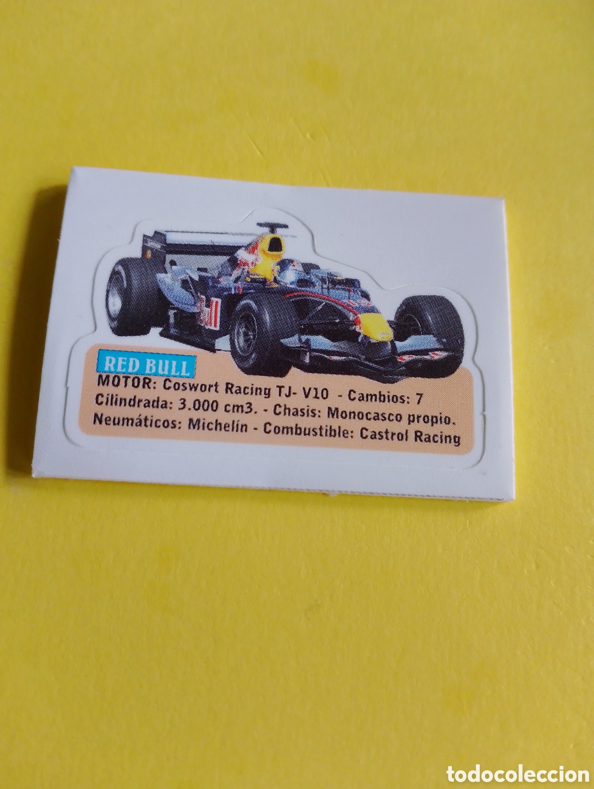 Otros Art&iacute;culos de Coleccionismo en Papel: Cromos Jumper, choche red Bull, formula 1