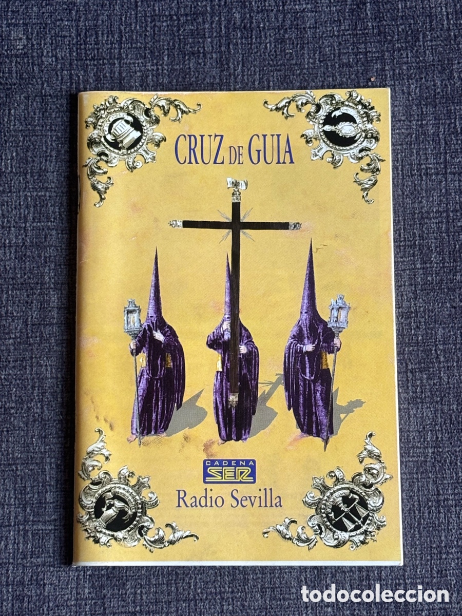 Otros Art&iacute;culos de Coleccionismo en Papel: Guia Cruz de Guia Radio Sevilla Semana Santa 1997 Cadena Ser Banesto Cofrade