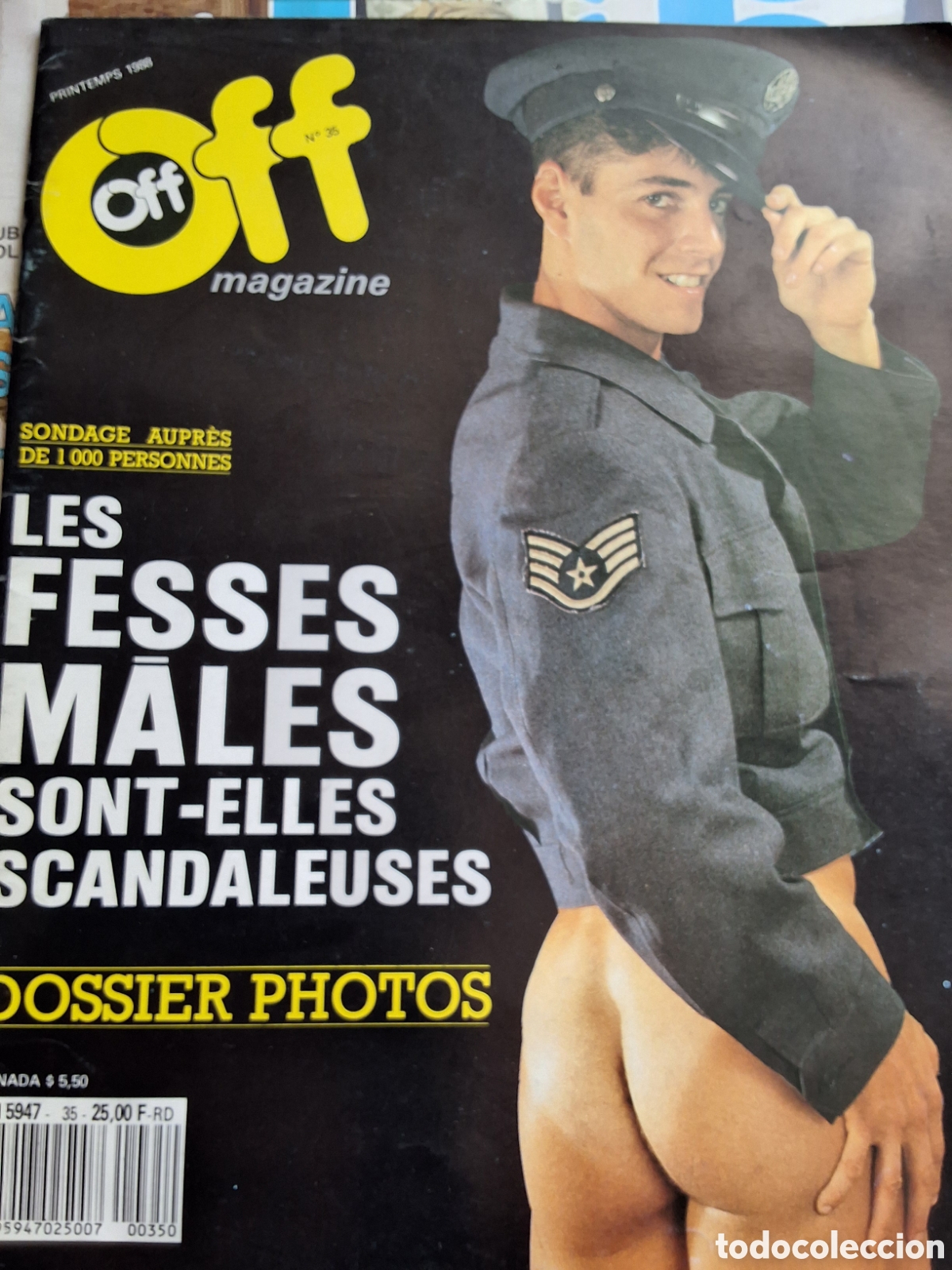 Otros Art&iacute;culos de Coleccionismo en Papel: Off revista erotica desnudos masculinos n&uacute;mero 35