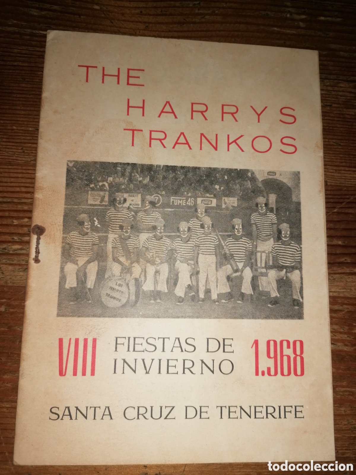 Otros Art&iacute;culos de Coleccionismo en Papel: Murga THE HARRYS-TRANKOS - VIII Fiestas de Invierno. Santa Cruz de Tenerife 1968