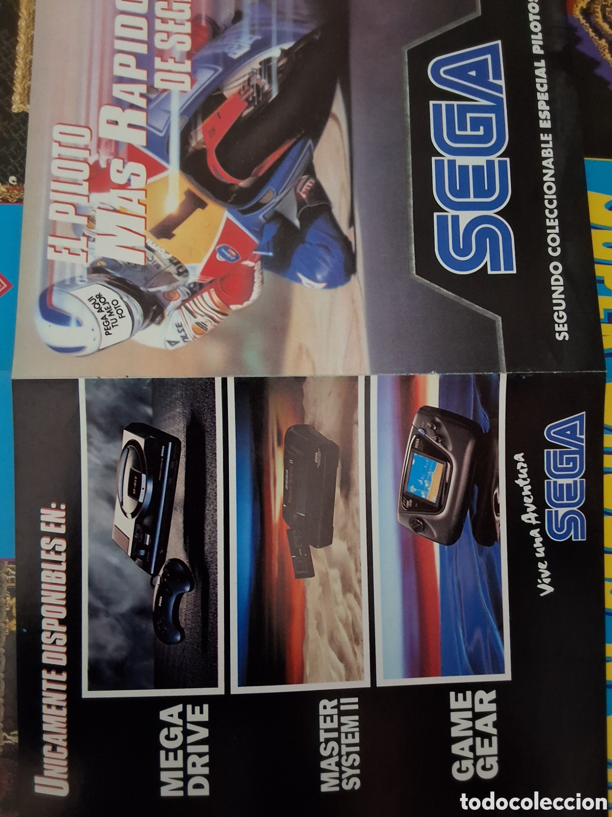 Otros Art&iacute;culos de Coleccionismo en Papel: Mega drive suplemento publicidad juegos