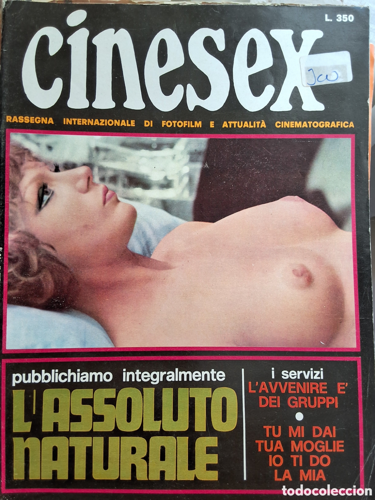 Otros Art&iacute;culos de Coleccionismo en Papel: Cine S. Revista erotica italiana desnudos mujeres 1971/4