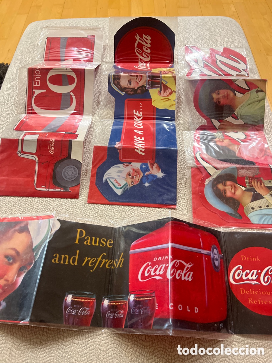 Otros Art&iacute;culos de Coleccionismo en Papel: Lote cartas vintage Coca Cola