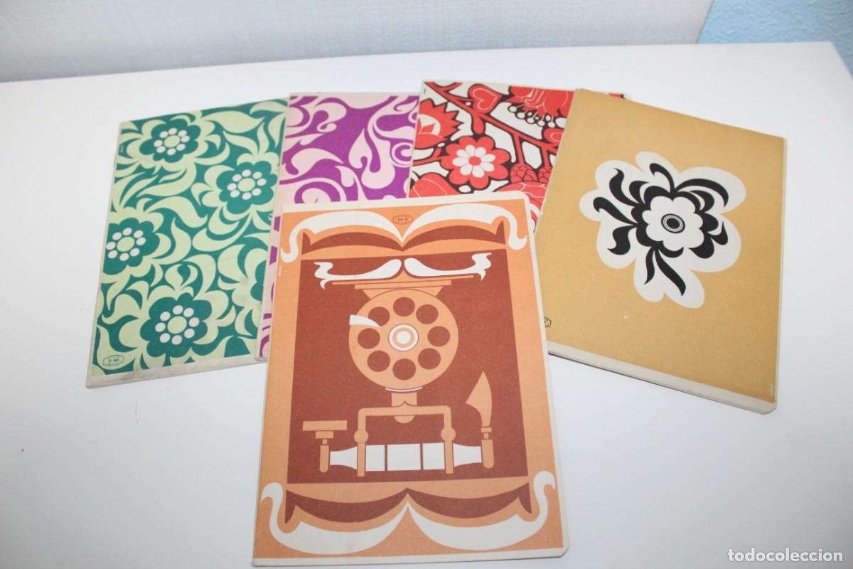 Otros Art&iacute;culos de Coleccionismo en Papel: LOTE DE 5 CUADERNOS ESCOLARES