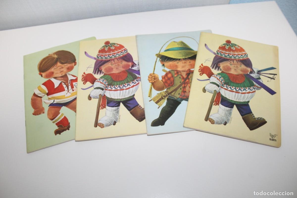 Otros Art&iacute;culos de Coleccionismo en Papel: LOTE DE 4 CUADERNOS ESCOLARES