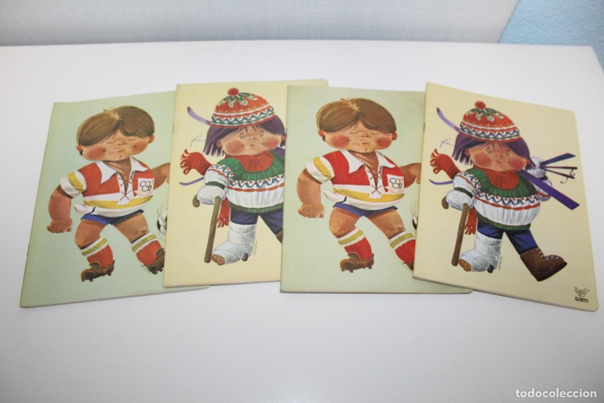 Otros Art&iacute;culos de Coleccionismo en Papel: LOTE DE 4 CUADERNOS ESCOLARES
