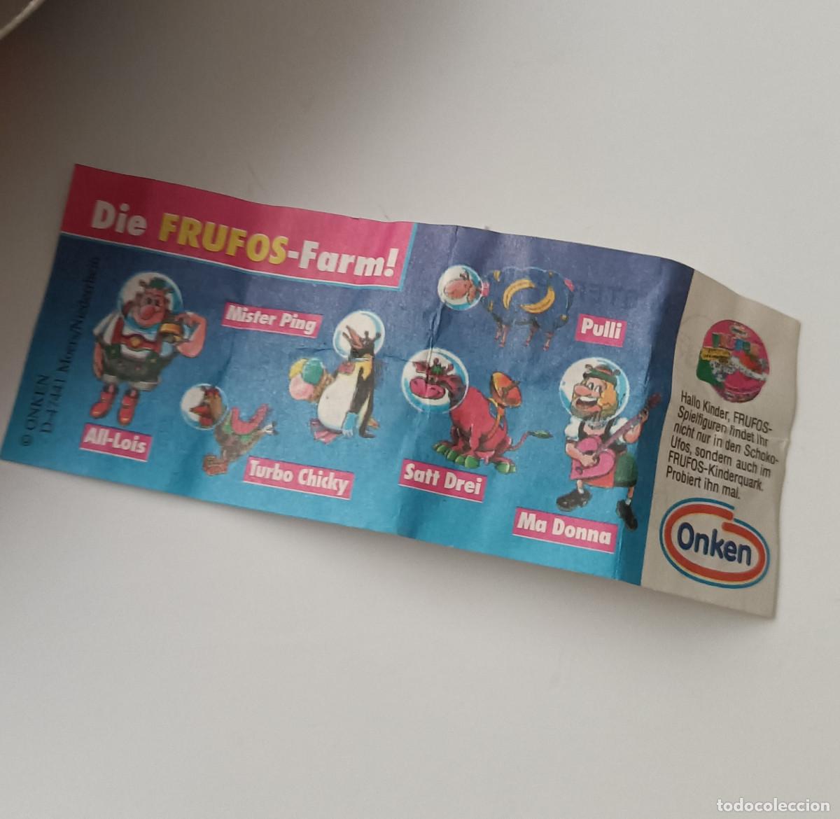 Otros Art&iacute;culos de Coleccionismo en Papel: bpz frufoo frufo fruffo farm papel onken a&ntilde;os 90
