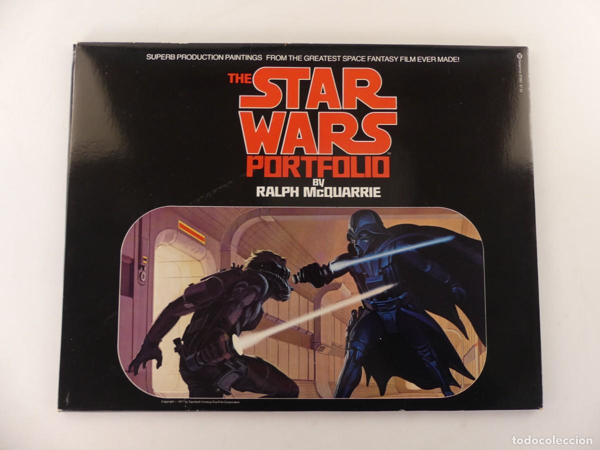 Collectionnisme Papier divers: CARPETA CON LAMINAS THE STAR WARS PORTFOLIO BY RALPH McQUARRIE