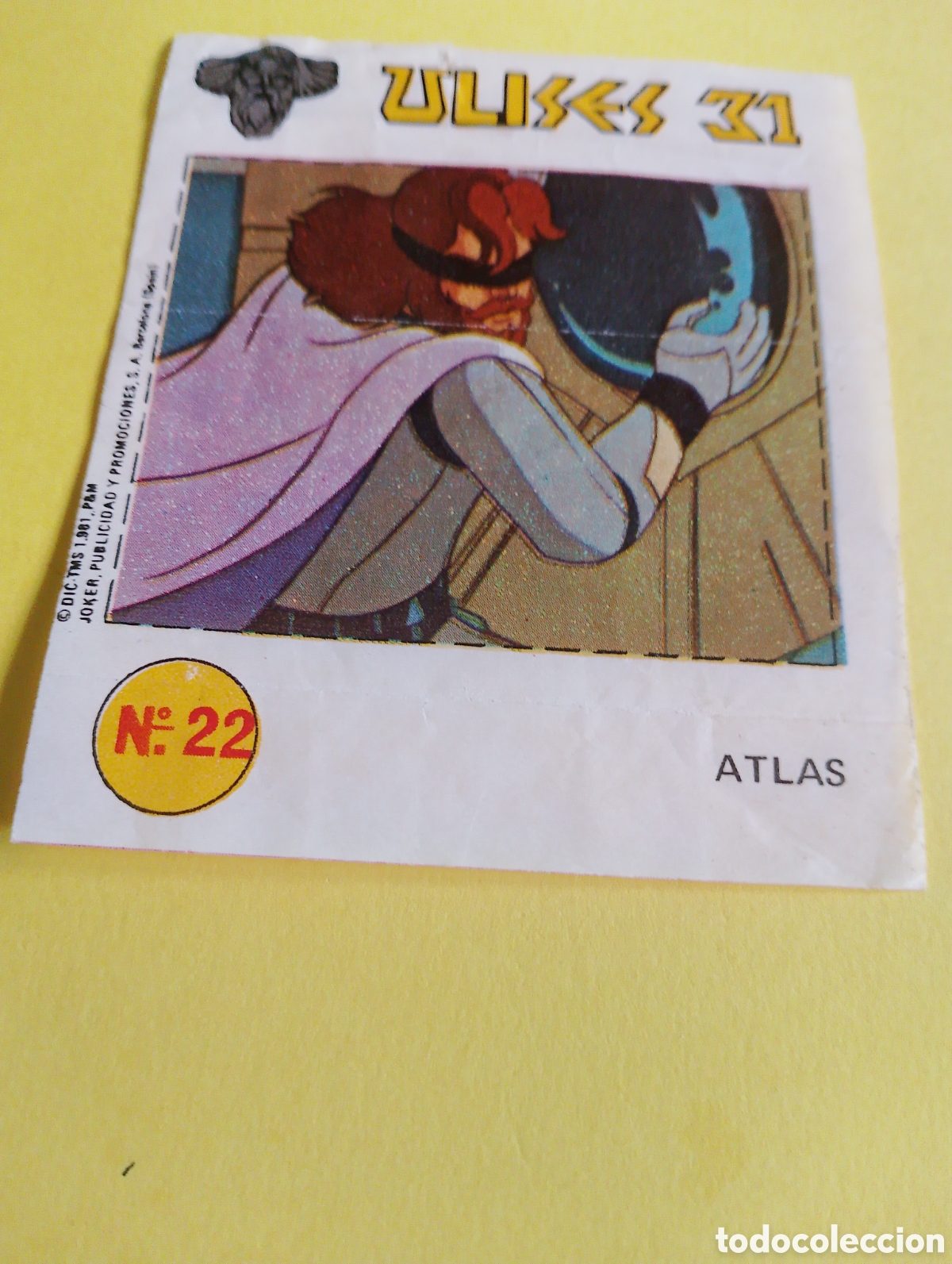 Otros Art&iacute;culos de Coleccionismo en Papel: Chicles 22, Ulises 31, chicles