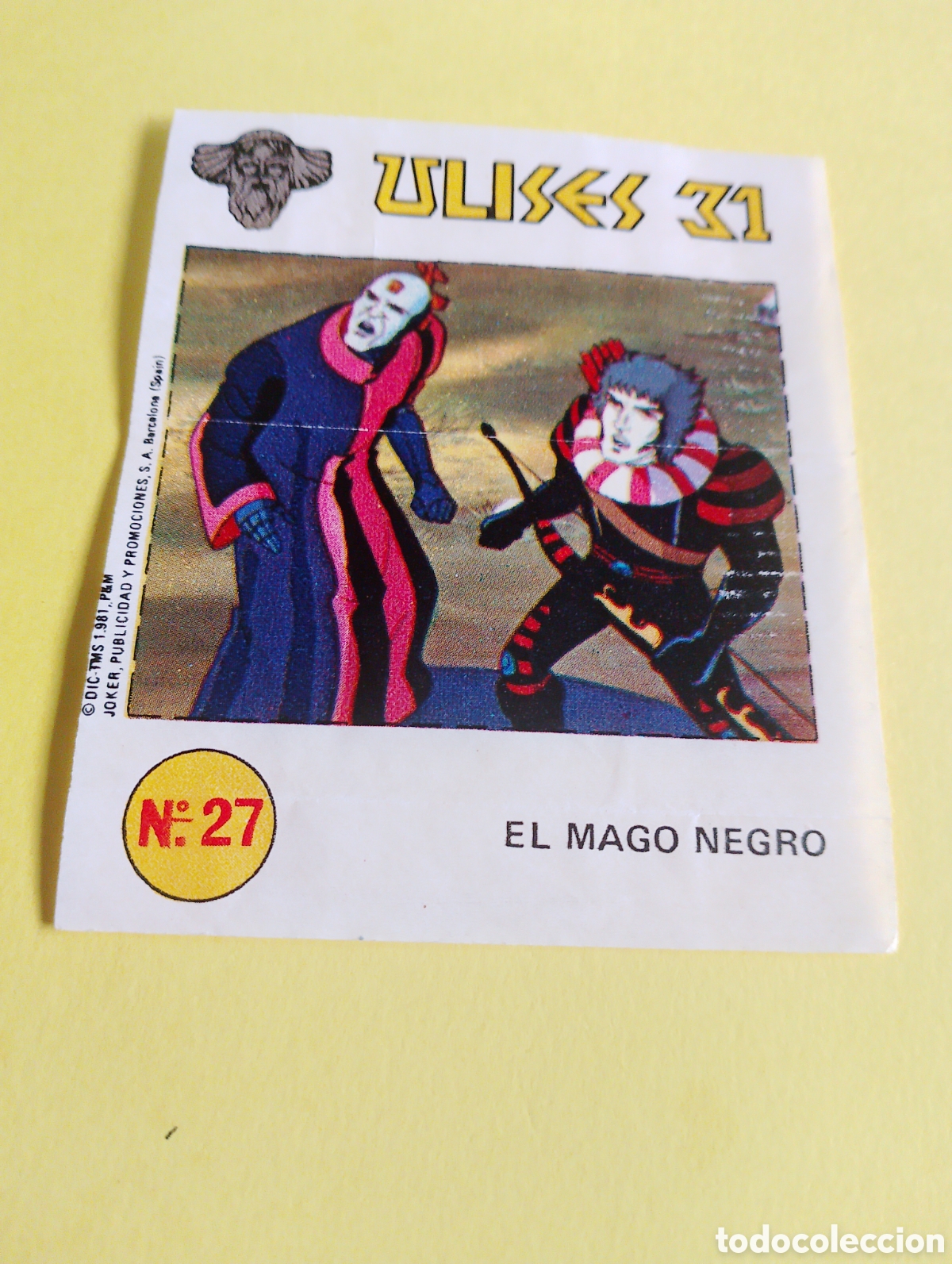 Otros Art&iacute;culos de Coleccionismo en Papel: Chicles 27, Ulises 31, chicles