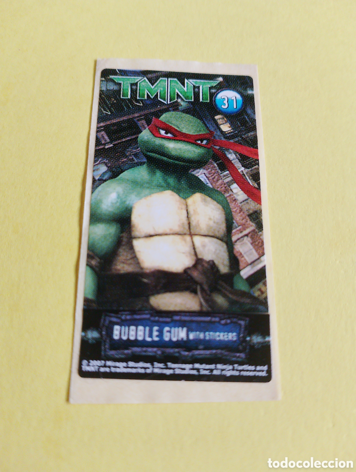 Otros Art&iacute;culos de Coleccionismo en Papel: Chicles tortugas 31, chicles