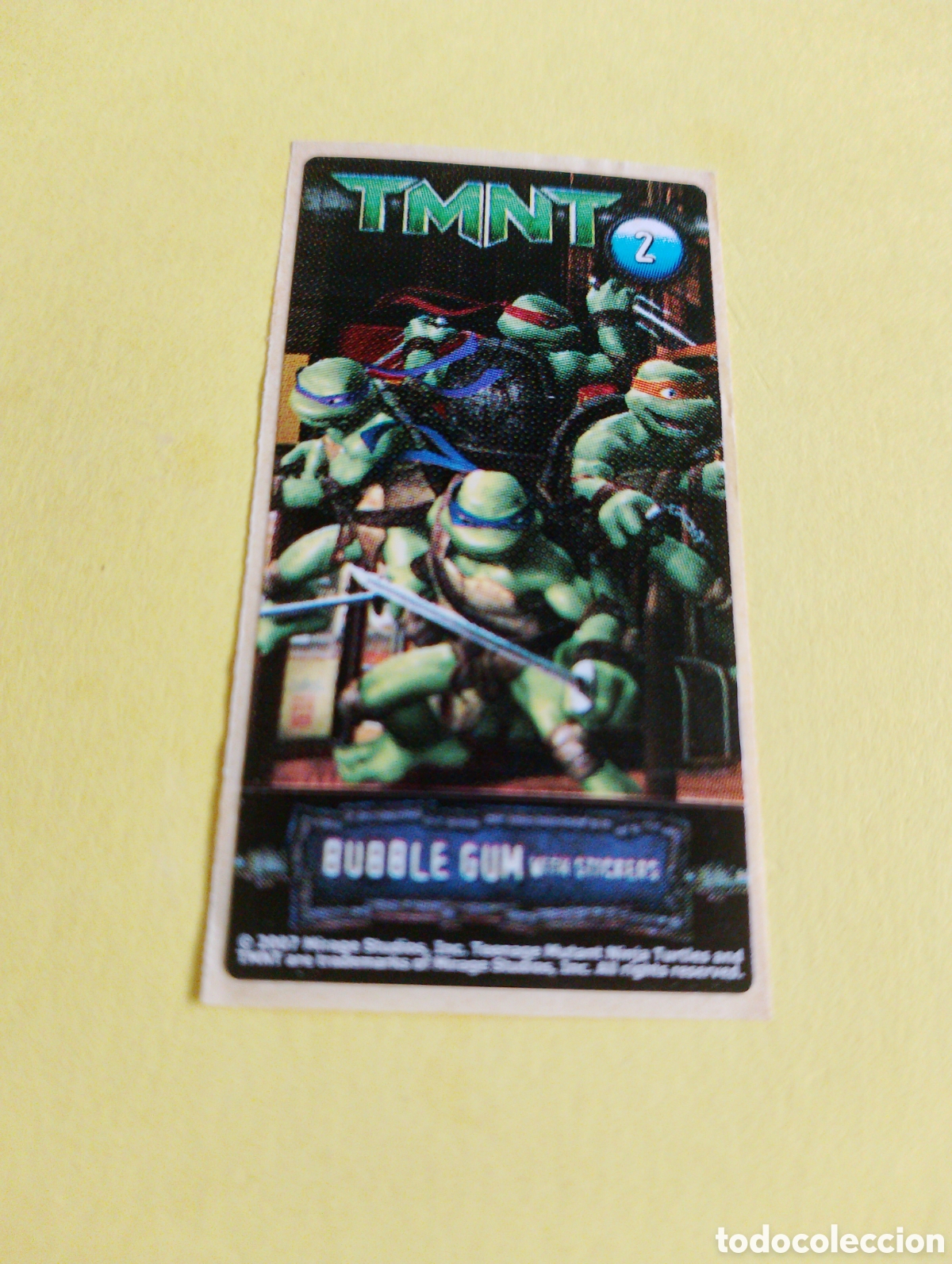 Otros Art&iacute;culos de Coleccionismo en Papel: Chicles tortugas 2, chicles