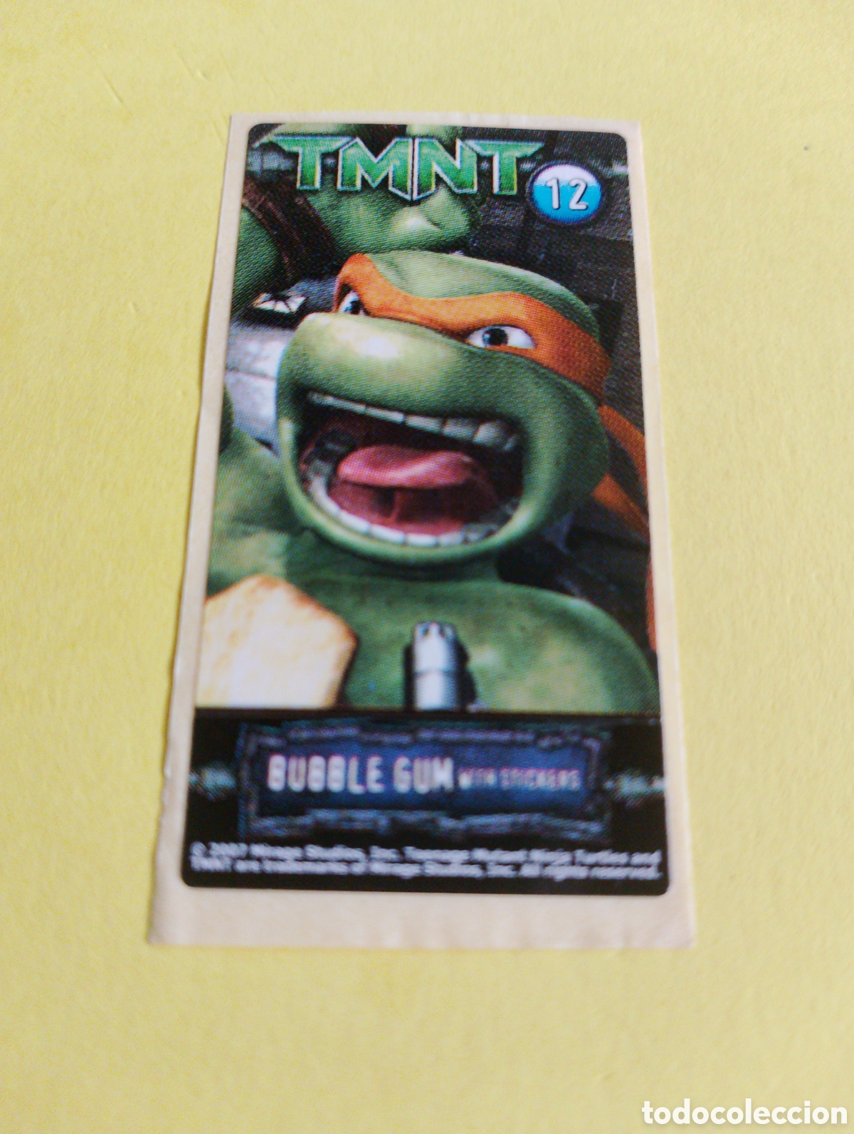 Otros Art&iacute;culos de Coleccionismo en Papel: Chicles tortugas 12, chicles