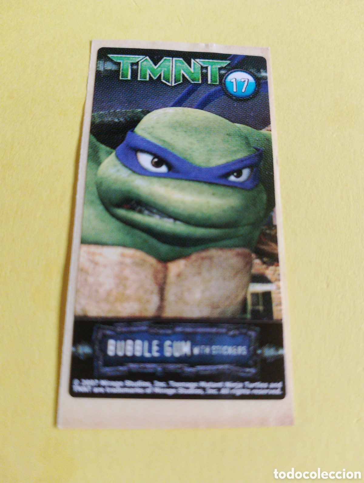 Otros Art&iacute;culos de Coleccionismo en Papel: Chicles tortugas 17, chicles