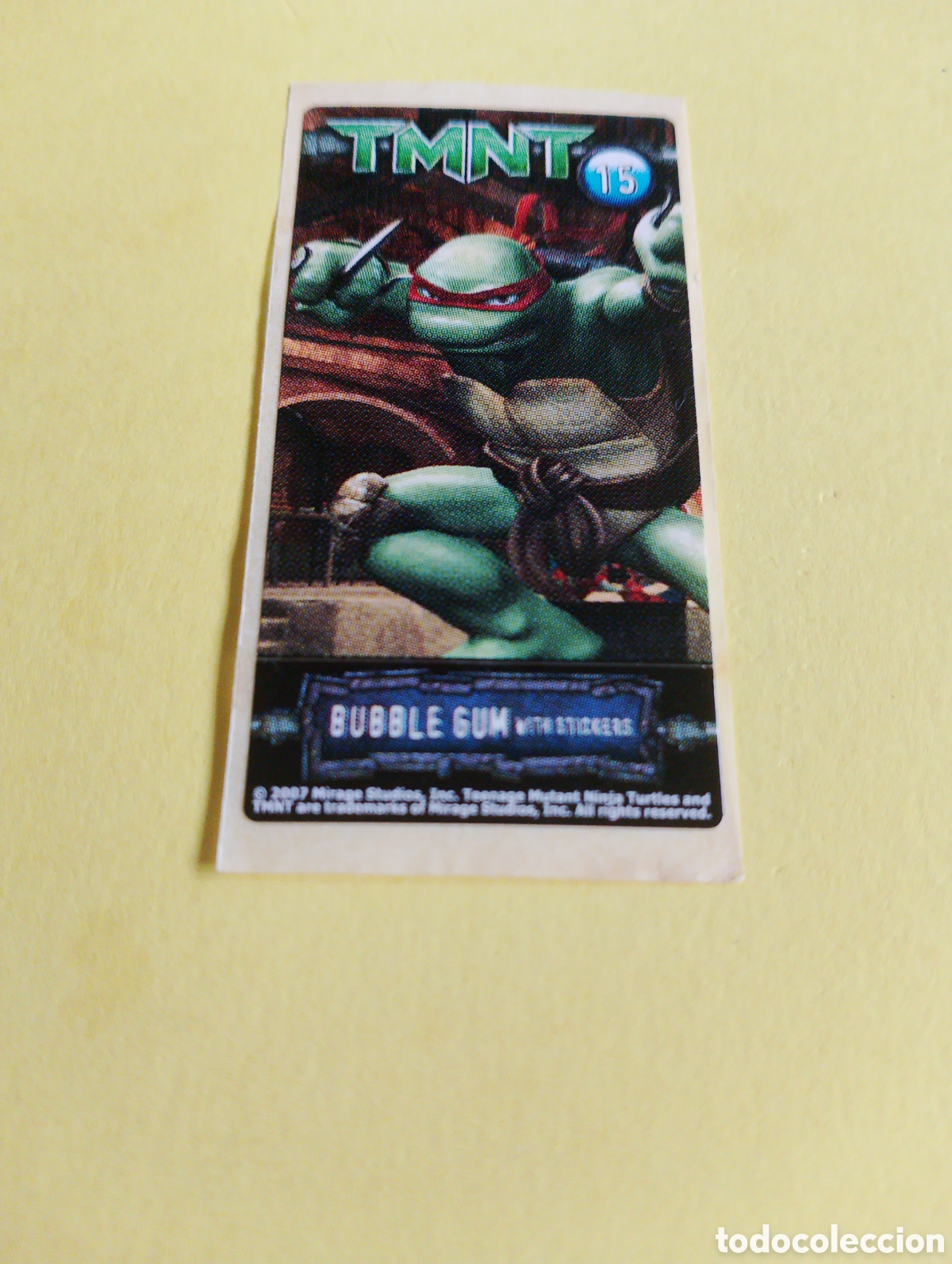 Otros Art&iacute;culos de Coleccionismo en Papel: Chicles tortugas 15, chicles