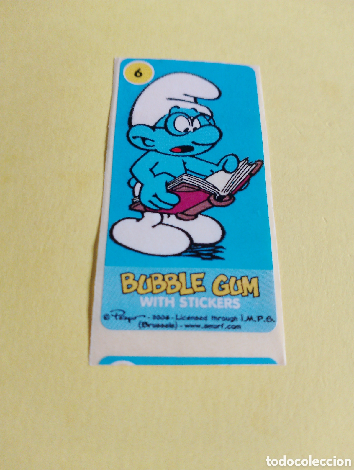Otros Art&iacute;culos de Coleccionismo en Papel: Chicles tortugas 6, chicles