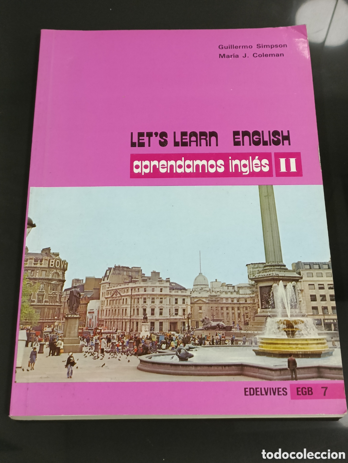 Otros Art&iacute;culos de Coleccionismo en Papel: libro de texto &rdquo;Let's Learn English / Aprendamos Ingl&eacute;s II&rdquo;, Edelvives