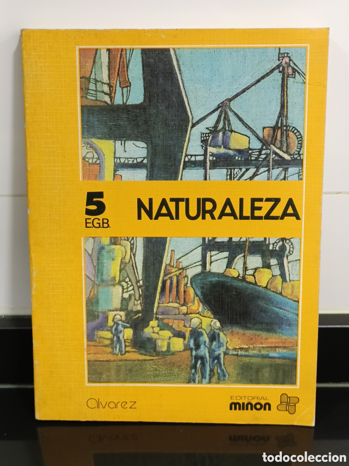 Otros Art&iacute;culos de Coleccionismo en Papel: Libro texto Naturaleza&rdquo; para 5&ordm; de EGB de la editorial Mi&ntilde;&oacute;n, &Aacute;lvarez.