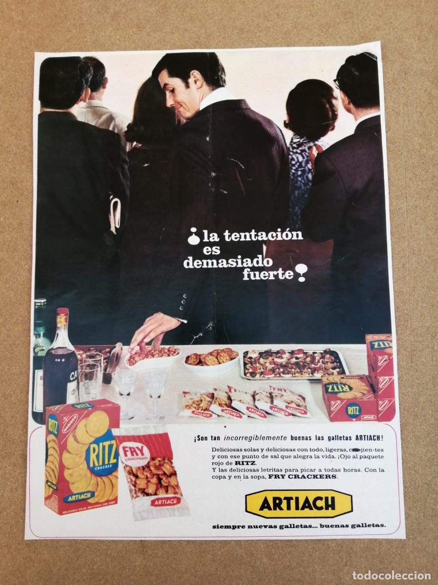 Otros Art&iacute;culos de Coleccionismo en Papel: ANUNCIO. RITZ - CRACKERS (ARTIACH)