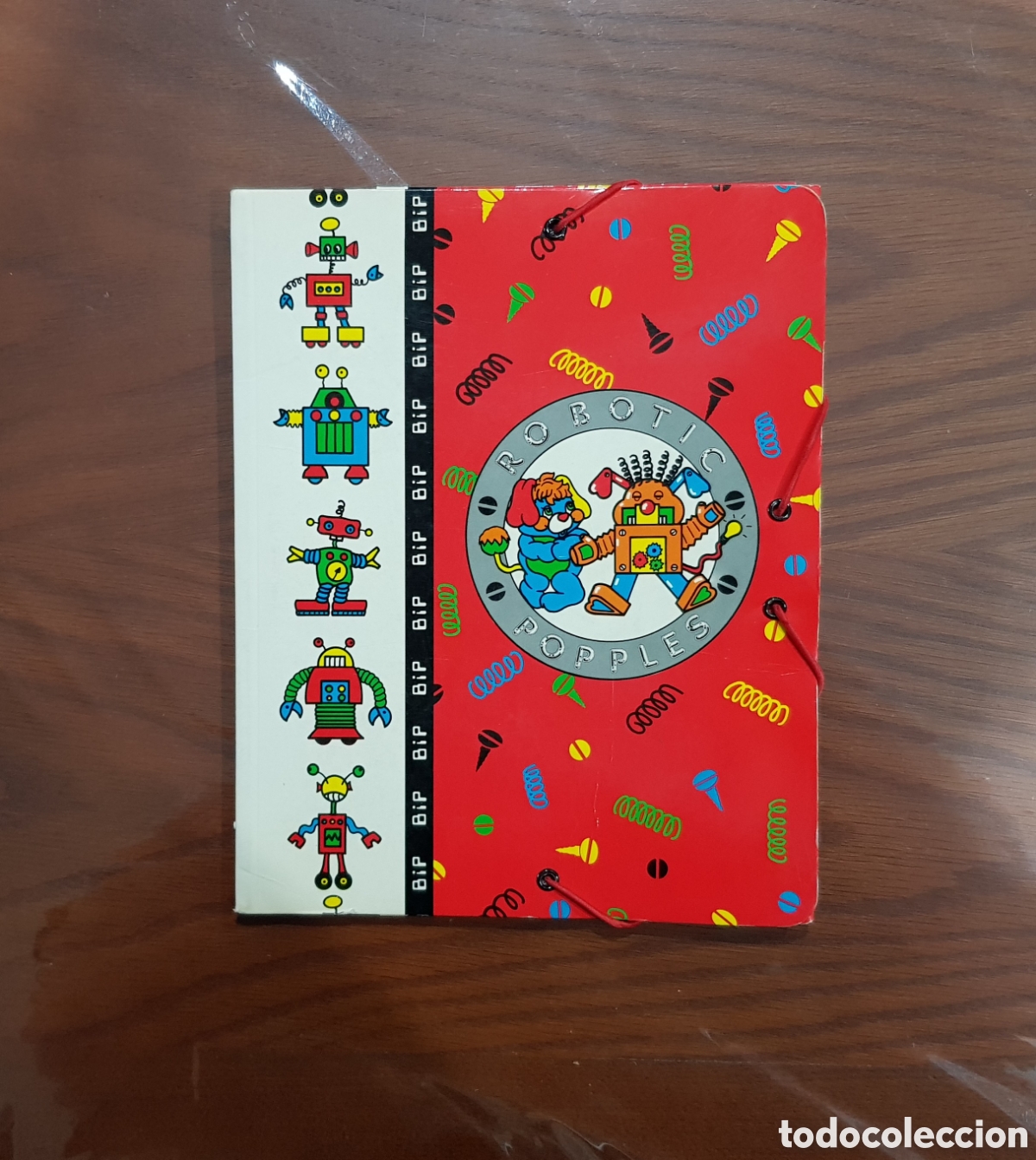 Otros Art&iacute;culos de Coleccionismo en Papel: ROBOTIC POPPLES. MARCA DIS2. CARPETA ESCOLAR 23 x 18 CENT&Iacute;METROS