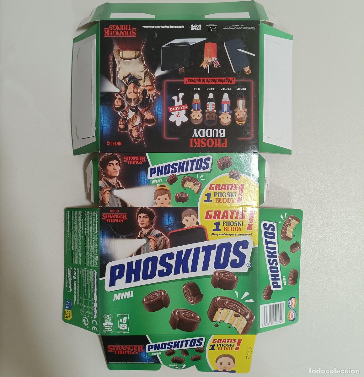 Otros Art&iacute;culos de Coleccionismo en Papel: caja phoskitos mini 2026 stranger things variante poskitos netflix mike wheeler
