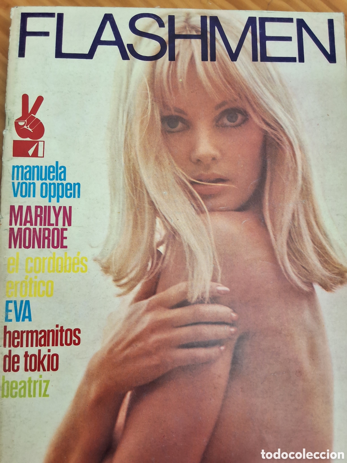 Otros Art&iacute;culos de Coleccionismo en Papel: Flashmen revista erotica desnudos mujeres n&uacute;mero 7 a&ntilde;o 1972/11