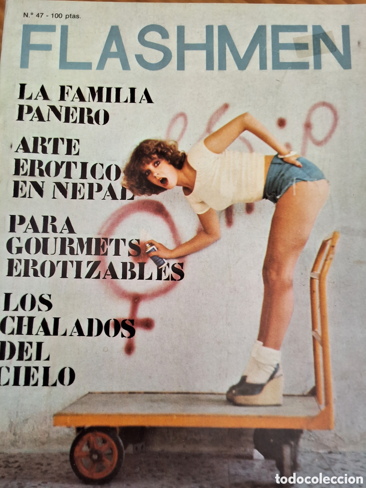 Otros Art&iacute;culos de Coleccionismo en Papel: Flashmen revista erotica desnudos mujeres 47