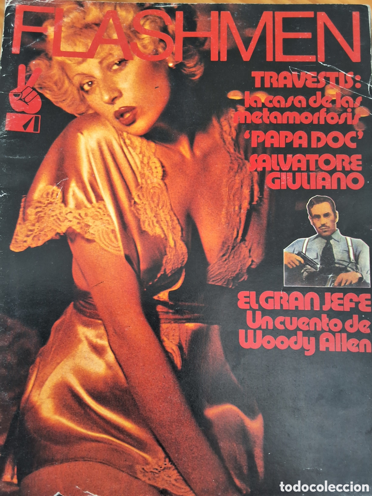 Otros Art&iacute;culos de Coleccionismo en Papel: Flashmen revista erotica desnudos mujeres 30