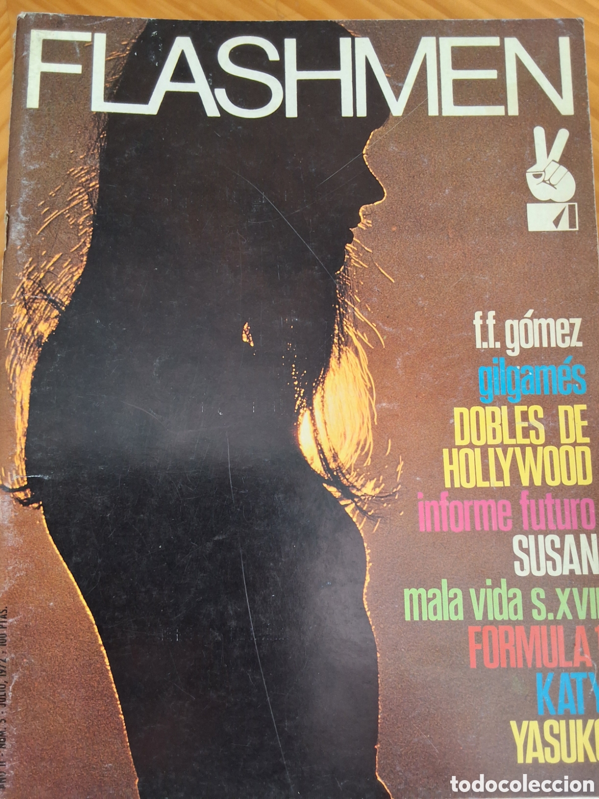 Otros Art&iacute;culos de Coleccionismo en Papel: Flashmen revista erotica desnudos mujeres 5 a&ntilde;o 1972/7