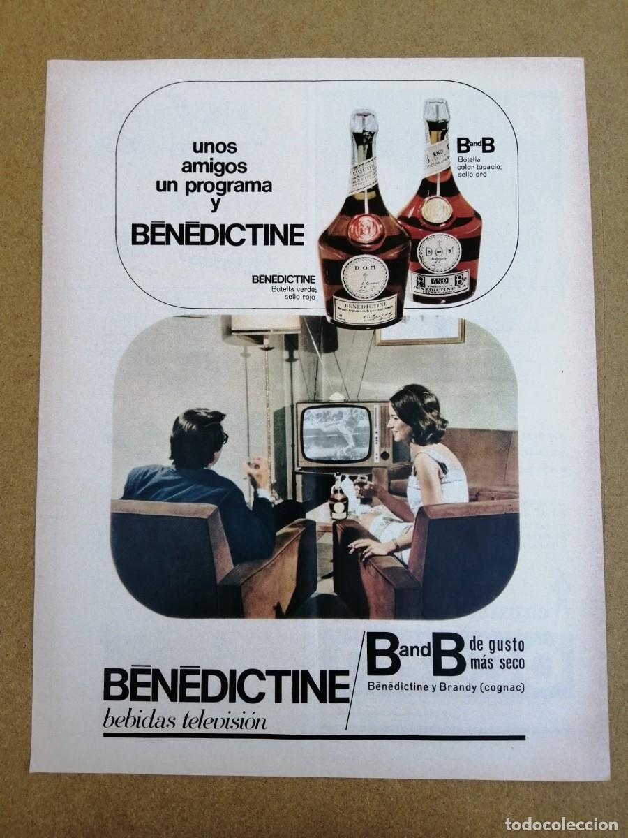 Otros Art&iacute;culos de Coleccionismo en Papel: ANUNCIO. BENEDICTINE