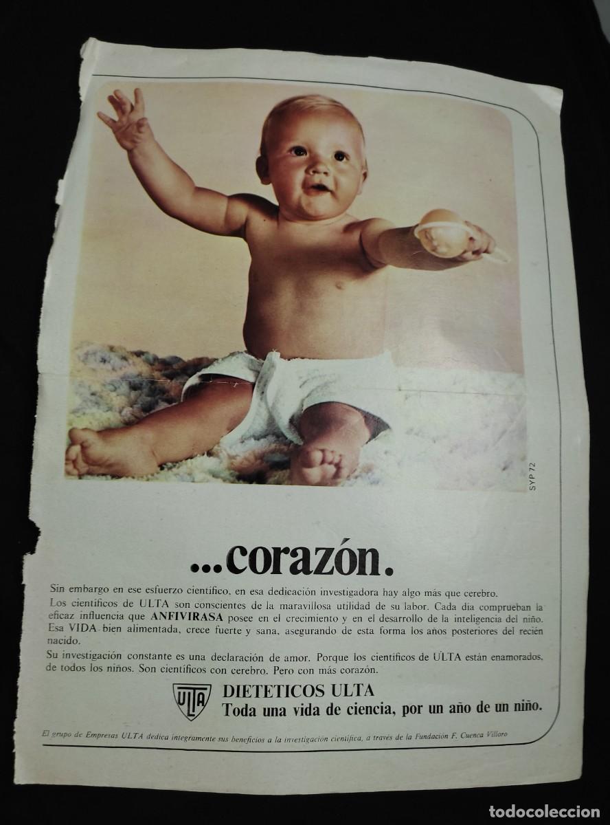 Outros artigos de papel: hoja pagina publicidad Dieteticos Ulta - a&ntilde;os 70