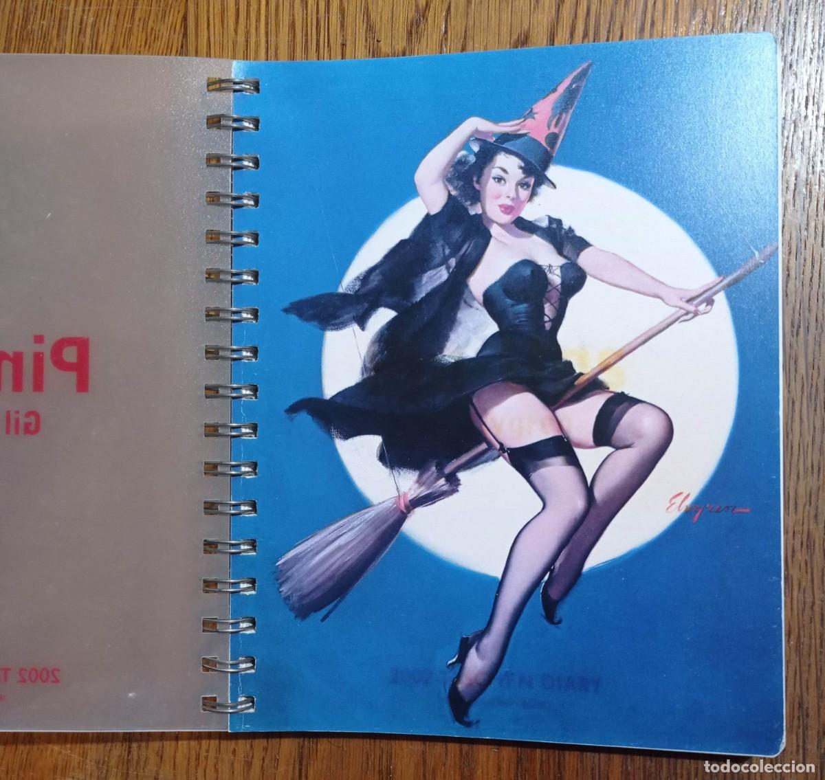 Otros Art&iacute;culos de Coleccionismo en Papel: Calendario- agenda Pin-Ups 2002 de Gil Elvgren