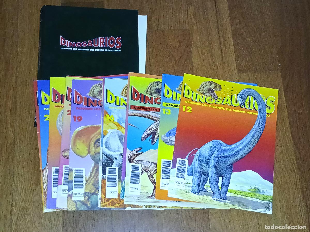 Otros Art&iacute;culos de Coleccionismo en Papel: Fasc&iacute;culos Dinosaurios, colecci&oacute;n planeta DeAgostini, 13 n&uacute;meros