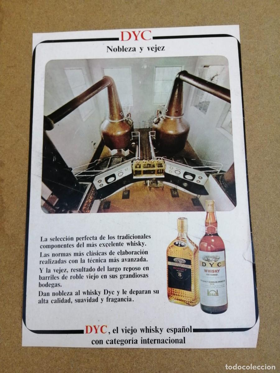 Otros Art&iacute;culos de Coleccionismo en Papel: ANUNCIO. WHISKY DYC.