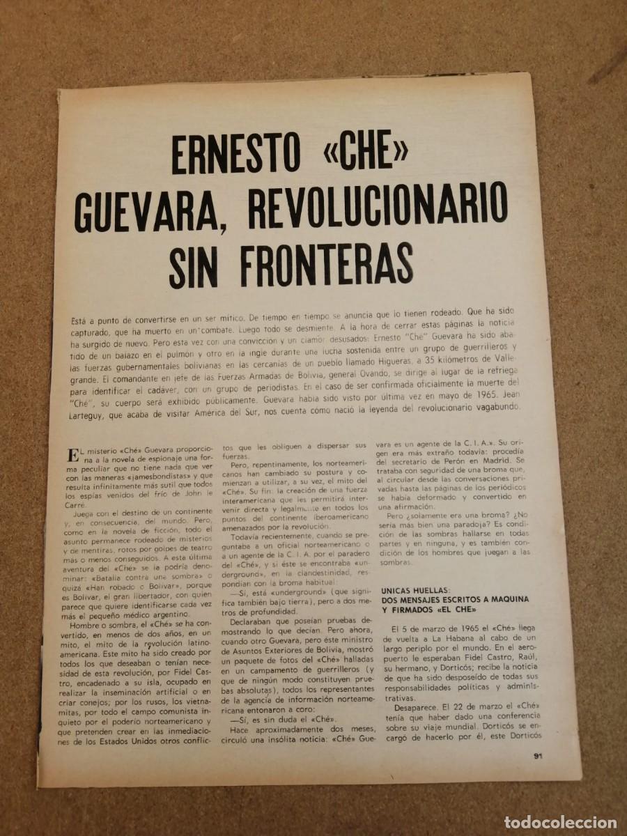 Otros Art&iacute;culos de Coleccionismo en Papel: REPORTAJE CHE GUEVARA, REVOLUCIONARIO SIN FRONTERAS