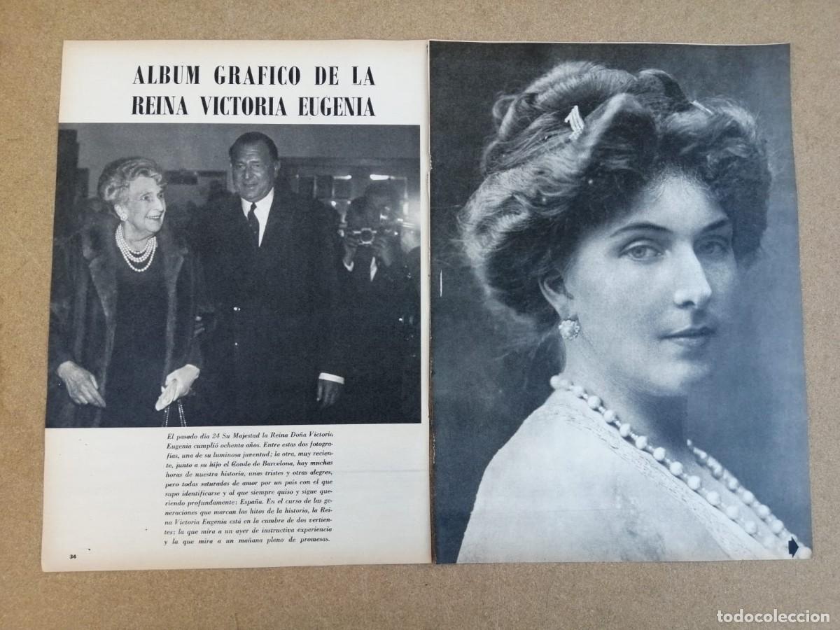 Otros Art&iacute;culos de Coleccionismo en Papel: REPORTAJE GRAFICO DE LA REINA VICTORIA EUGENIA